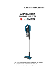 Handleiding James AJ 2000 Stofzuiger