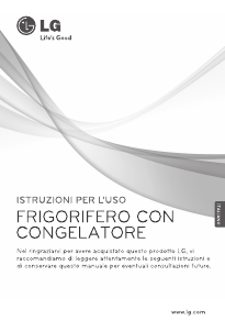 Manuale LG GB5133PWCW Frigorifero-congelatore