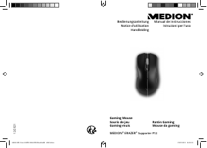 Bedienungsanleitung Medion Erazer Supporter P12 Maus