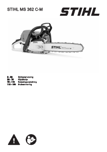 Käyttöohje Stihl MS 362 C-M Ketjusaha