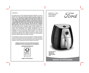Bruksanvisning Ford F-400 Fritös
