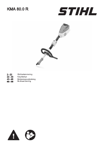 Brugsanvisning Stihl KMA 80 R Drivenhed