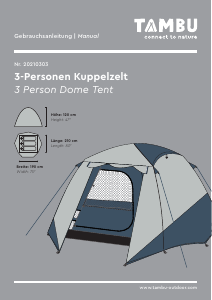 Handleiding Tambu Gambuja Tent