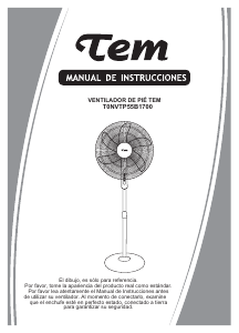 Manual de uso Tem T0NVTP55B1700 Ventilador