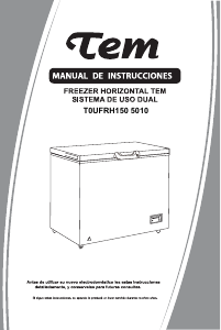 Manual de uso Tem T0UFRH1505010 Congelador