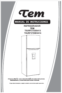 Manual de uso Tem T0URF37DBI5414 Frigorífico combinado