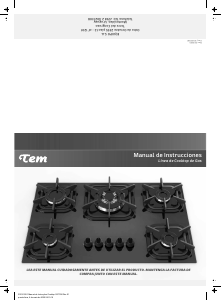Manual de uso Tem TPCKTG Placa