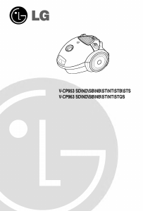Manuale LG V-CP953STB Aspirapolvere