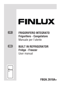 Bruksanvisning Finlux FBGN.2610A+ Kyl-frys
