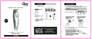 Manual de uso Gadnic CORTPE23 Care Barbero