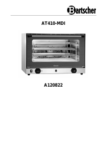Manual Bartscher 120822 Oven