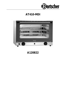 Handleiding Bartscher 120822 Oven