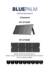 Handleiding Bluepalm BP-SP120W Zonnepaneel