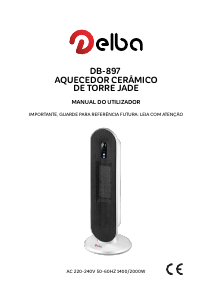 Manual Delba DB-897 Aquecedor
