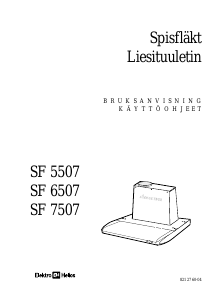 Bruksanvisning ElektroHelios SF5507 Köksfläkt