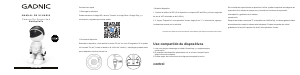 Manual de uso Gadnic P2P00049 Cámara de seguridad