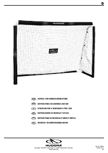 Bedienungsanleitung Hudora 76924 Fussballtor