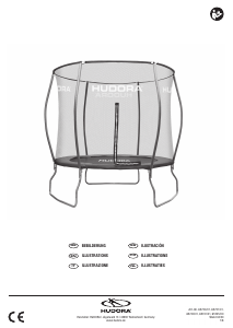 Bedienungsanleitung Hudora 65731 Trampolin