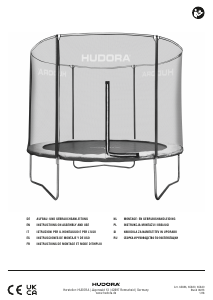 Instrukcja Hudora 65830 Trampolina