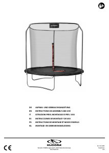 Handleiding Hudora 64425 Trampoline