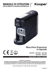 Manual Kooper 5917121 Cicas Espresso Machine