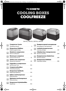 Käyttöohje Dometic CDF 18 CoolFreeze Kylmälaukku