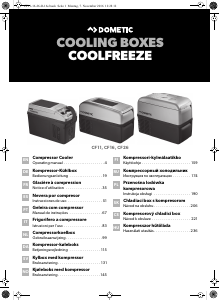Manuale Dometic CF 11 CoolFreeze Frigorifero portatile