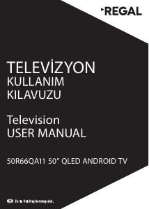 Manual Regal 50R66QA11 LED Television
