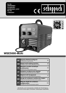 Manuale Scheppach WSE5000-Multi Saldatrice