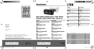 Manuale SilverCrest IAN 385320 Radiosveglia