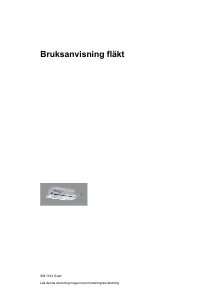 Bruksanvisning Silverline SM 1143 HV Brillant Köksfläkt