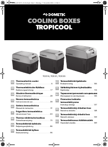 Manual Dometic TCX 14 TropiCool Caixa térmica