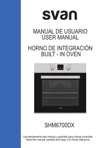 Manual Svan SHM6700DX Oven