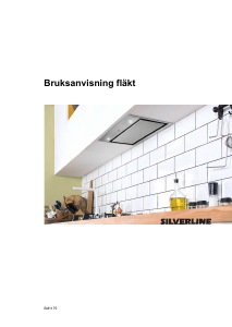 Bruksanvisning Silverline SM 1175 Pisa Köksfläkt