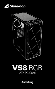 Manual Sharkoon VS8 RGB Caixa de PC