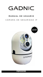 Manual de uso Gadnic P2P00050 Cámara de seguridad
