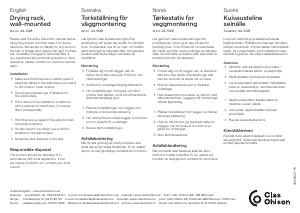 Handleiding Clas Ohlson 44-5128 Wasrek