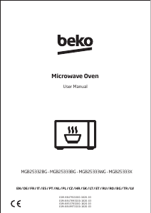Manual BEKO MGB 25333 X Cuptor cu microunde