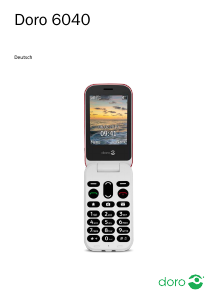 Bedienungsanleitung Doro 6040 Handy