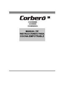Manual de uso Corberó CCH 500 X Horno