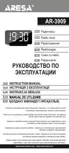 Manual Aresa AR-3909 Radio cu ceas