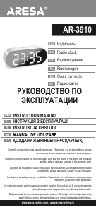 Manual Aresa AR-3910 Radio cu ceas