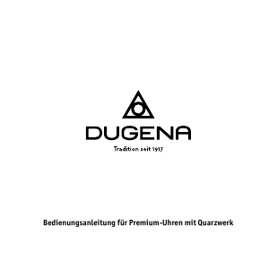 Manual Dugena 7000119-1 Quadra Artdéco Watch