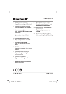 Handleiding Einhell TC-MS 3017 T Verstekzaag