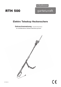 Bedienungsanleitung Gartenkraft RTH 500 Heckenschere