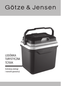 Instrukcja Götze & Jensen TC700 Lodówka turystyczna