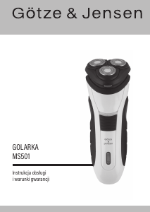 Instrukcja Götze & Jensen MS501 Golarka