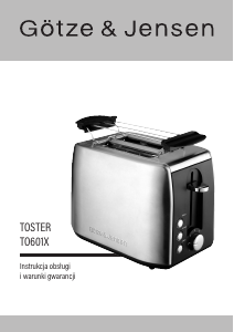 Instrukcja Götze & Jensen TO601X Toster