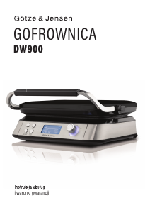 Instrukcja Götze & Jensen DW900 Gofrownica