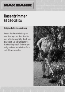 Bedienungsanleitung Max Bahr RT 350-25 DA Rasentrimmer